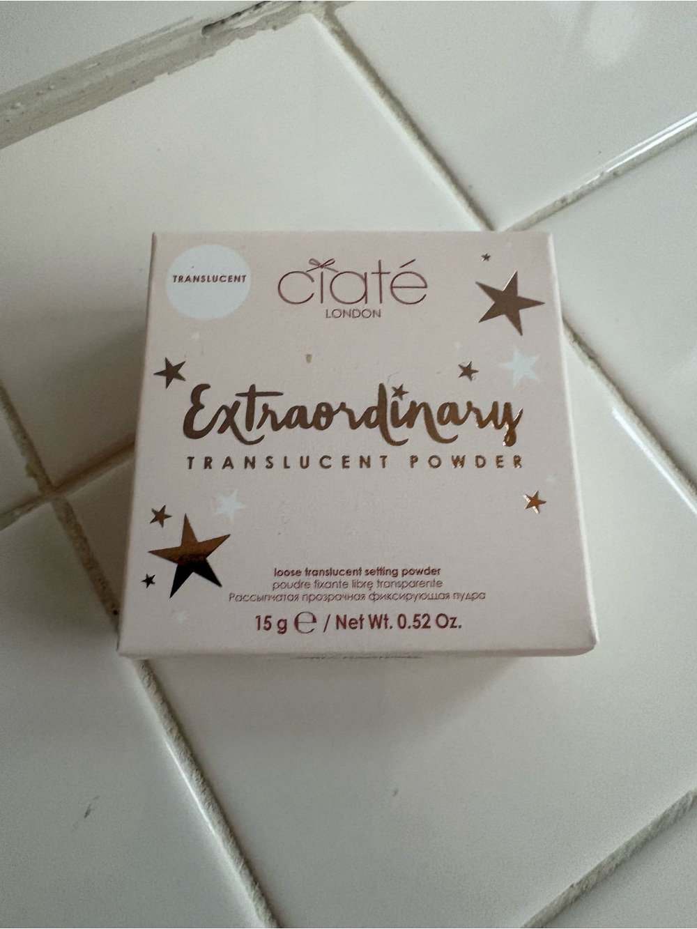 NIB Ciate London Extraordinary Translucent Powder Setting Foundation 15g